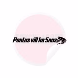 Dekal - Pontus vill ha snus