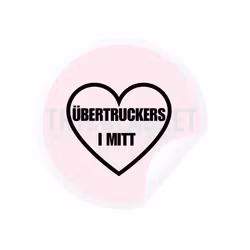 Dekal - Übertruckers i mitt hjärta