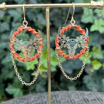 Örhänge Bohem Soul Oxe/macramé