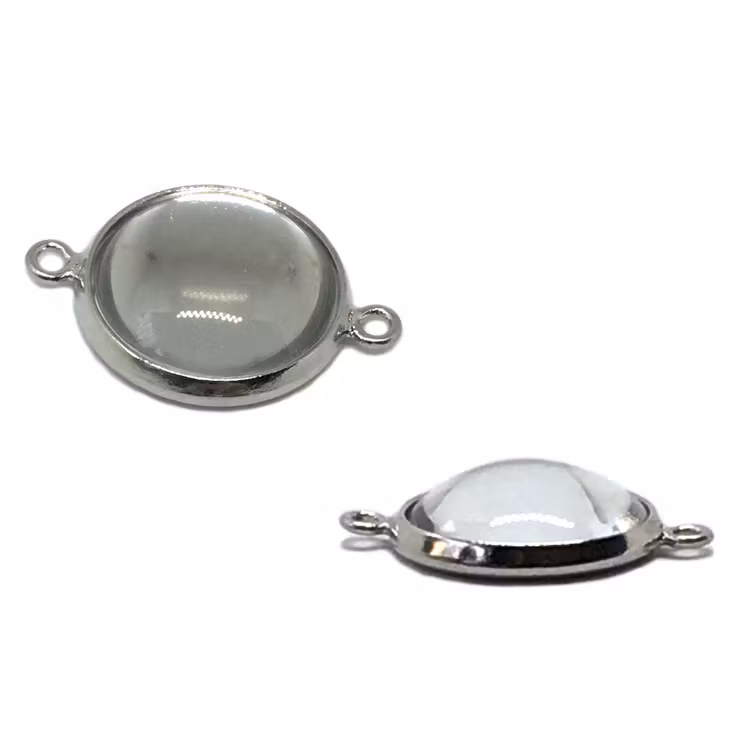 Cabochonglas 14 mm runda