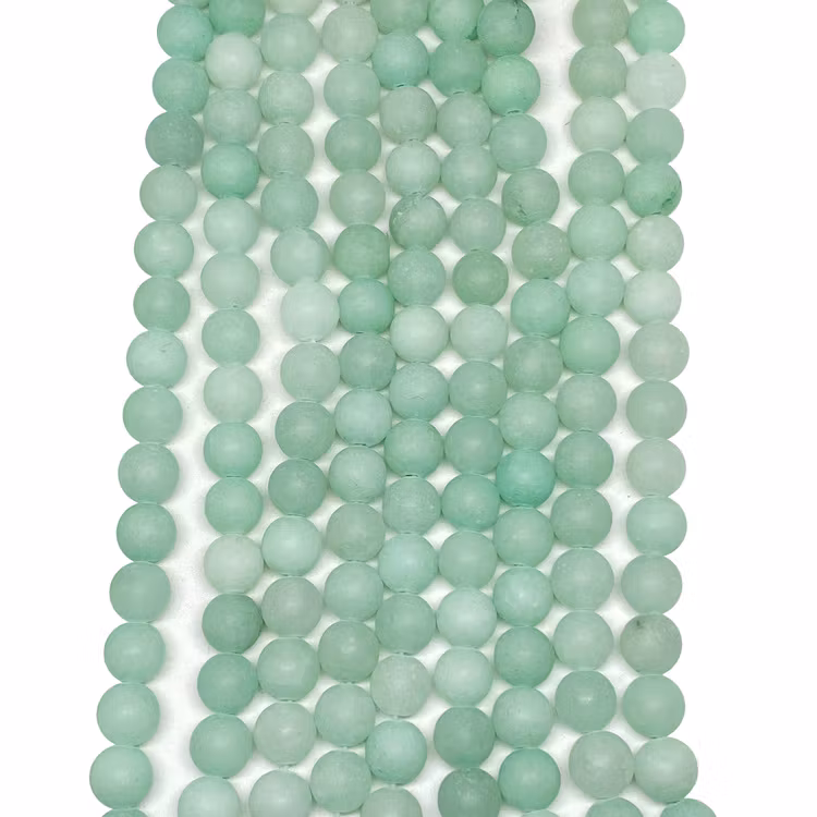 Jade frostade 8 mm pistachio