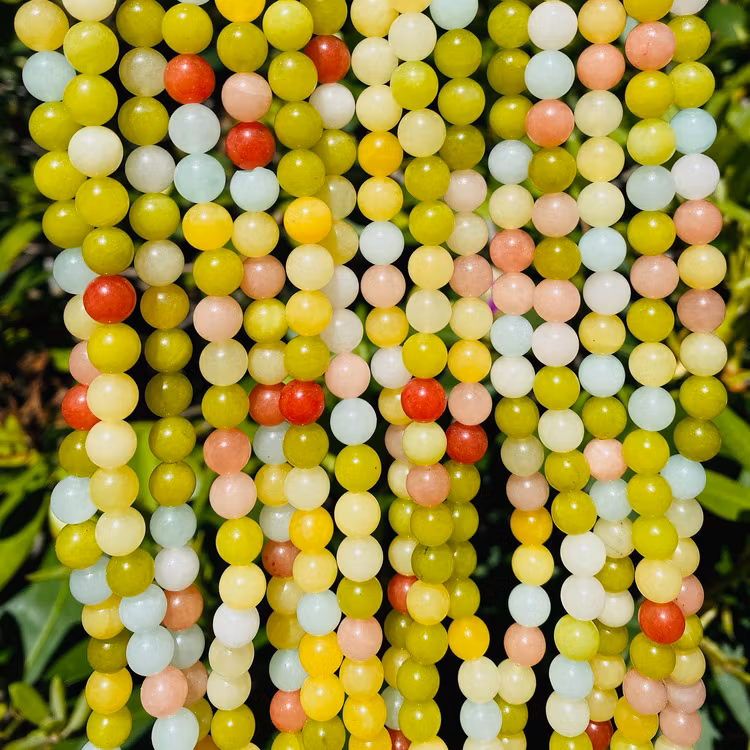 Jade 8 mm colorful