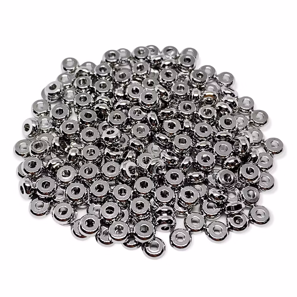 Donuts mini 4 mm platinum