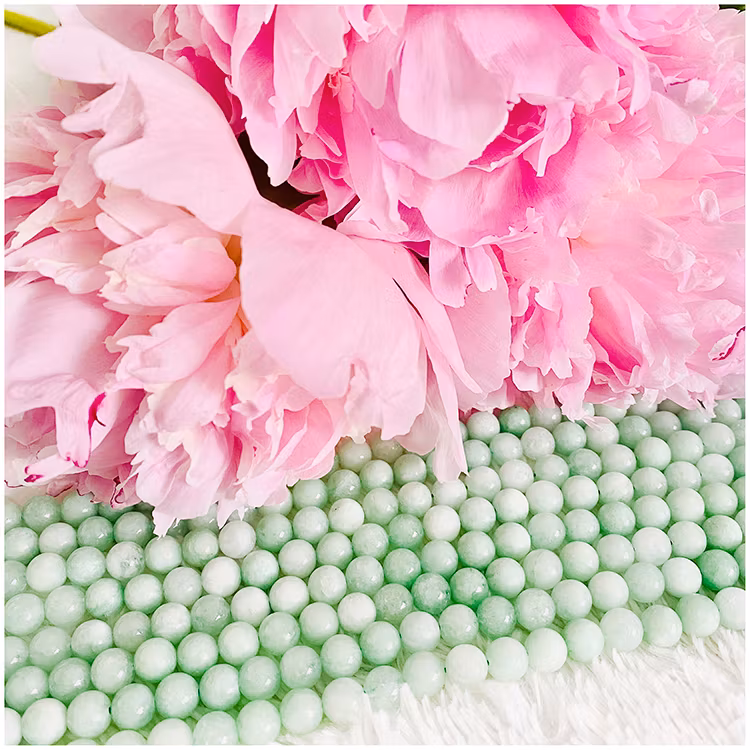 Kalcedon 8 mm minty green