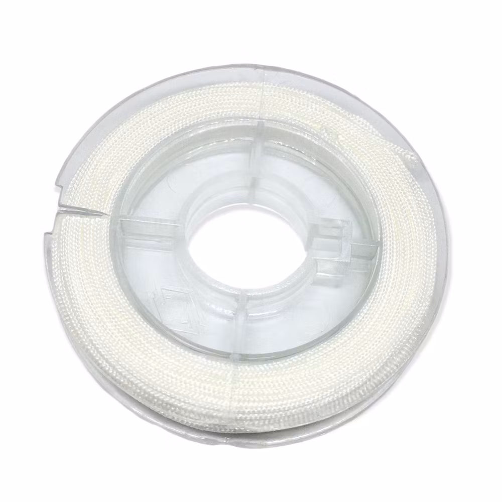 Nylontråd 0,8 mm vit