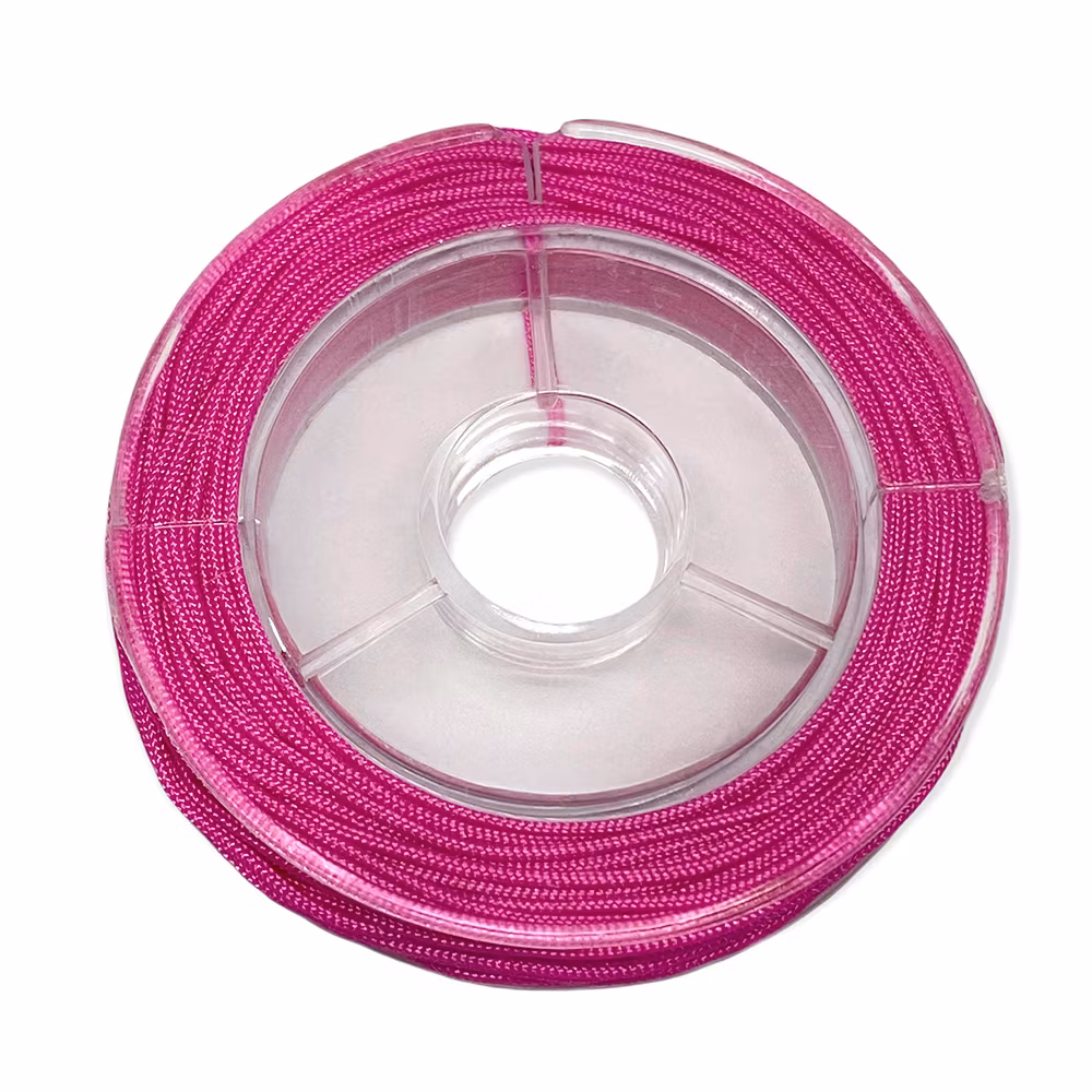 Nylontråd 0,8 mm magenta