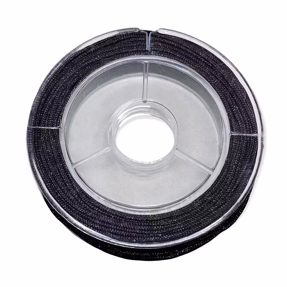 Nylontråd 0,8 mm mörkbrun
