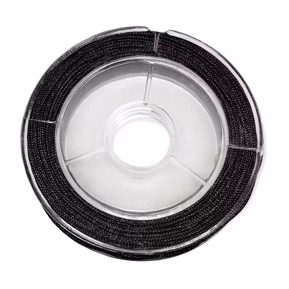 Nylontråd 0,8 mm svart