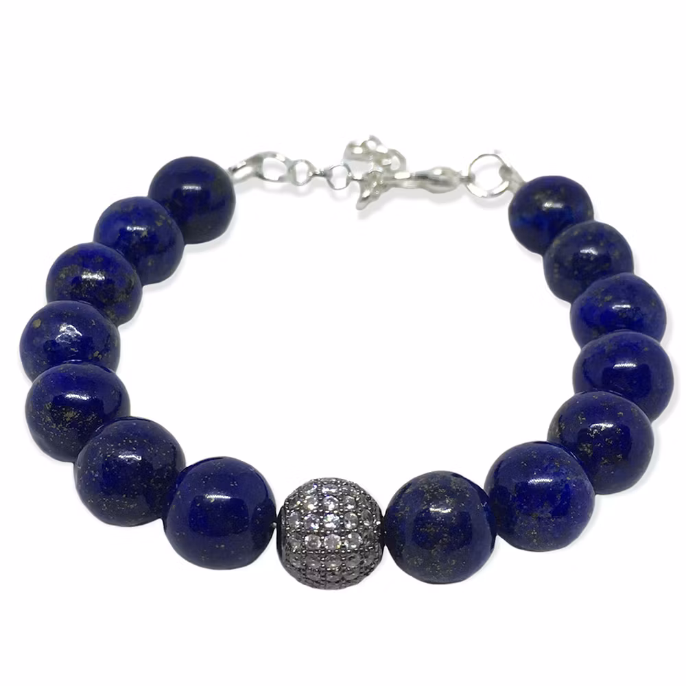 Cubic zirconia-pärlor 8 mm gunblack