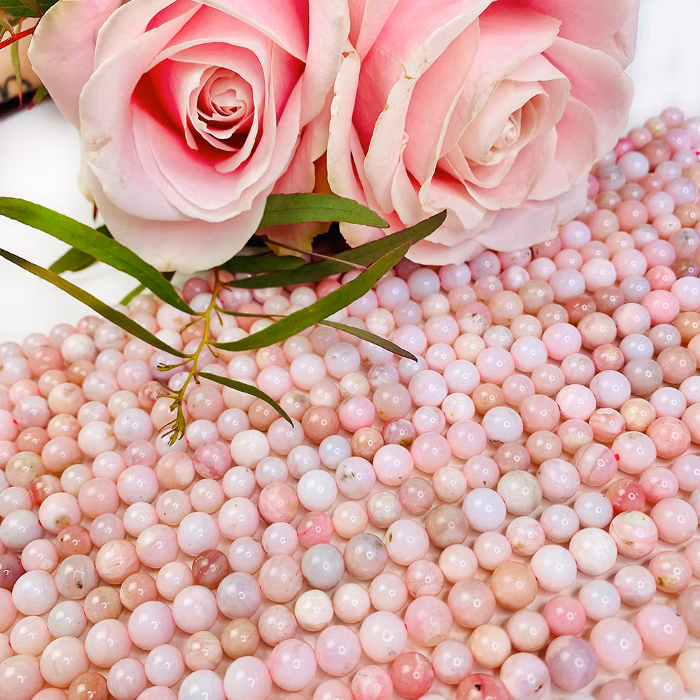 Rosa opal 6-8 mm