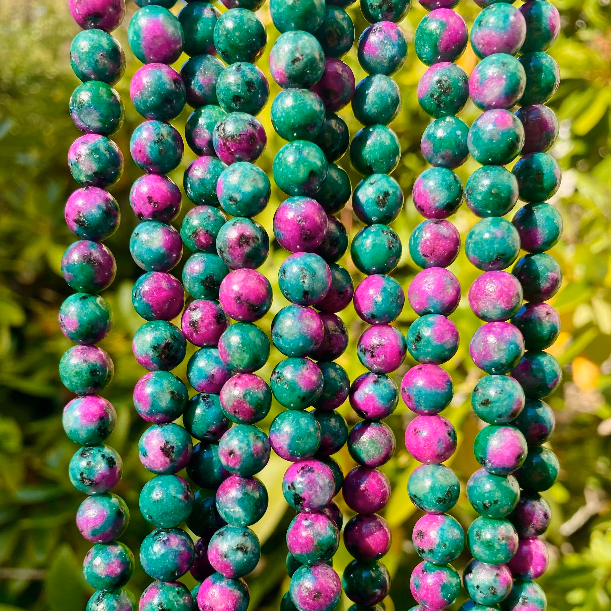 Jade 8 mm wild watermelon