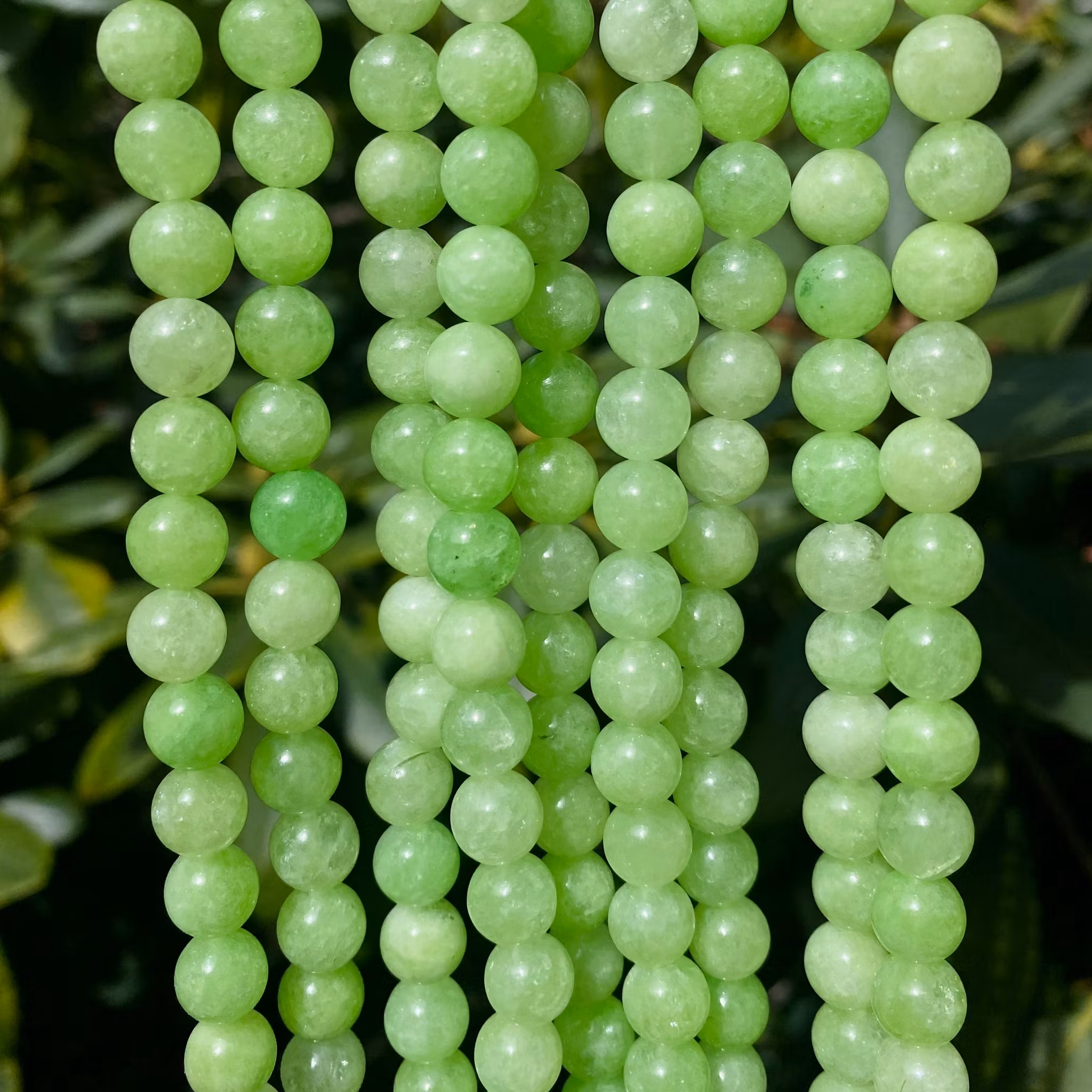 Jade 8 mm green apple