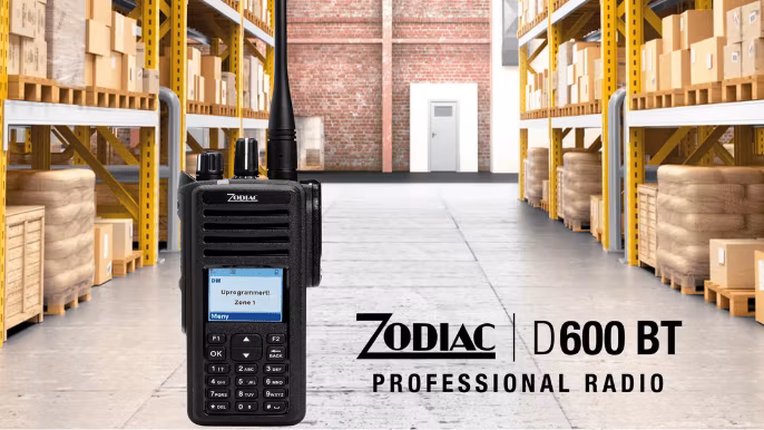 Zodiac D600BT – robust komradio