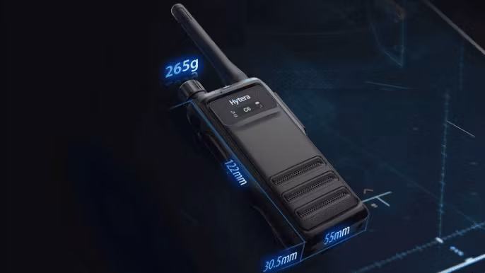 Hytera HP605 – kompakt proffsradio