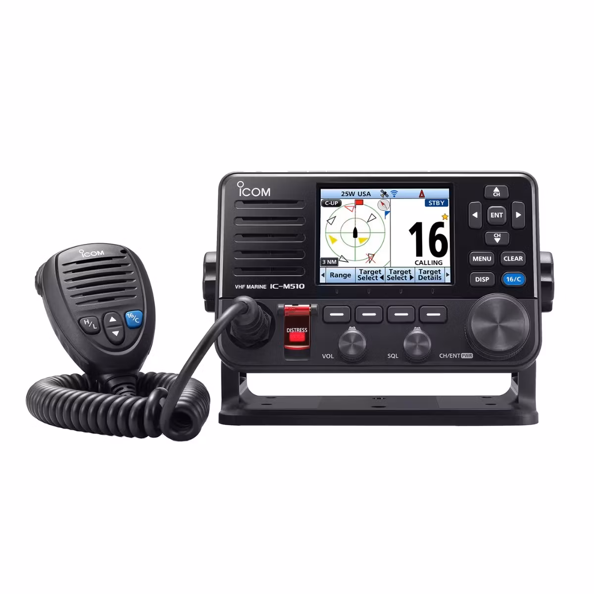 Icom IC-M510E Fast Marinradio med WLAN och AIS