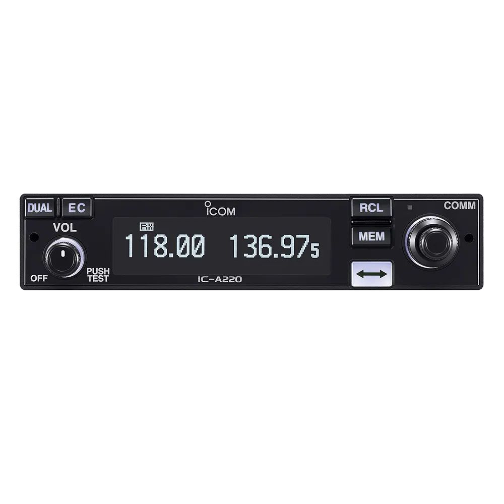 Icom IC-A220E Fast Flygradio (TSO-Version)