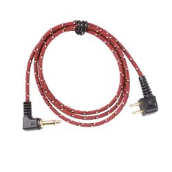 Hunter Audiokabel AC35P (3.5mm-Peltorkontakt, röd tygkabel)