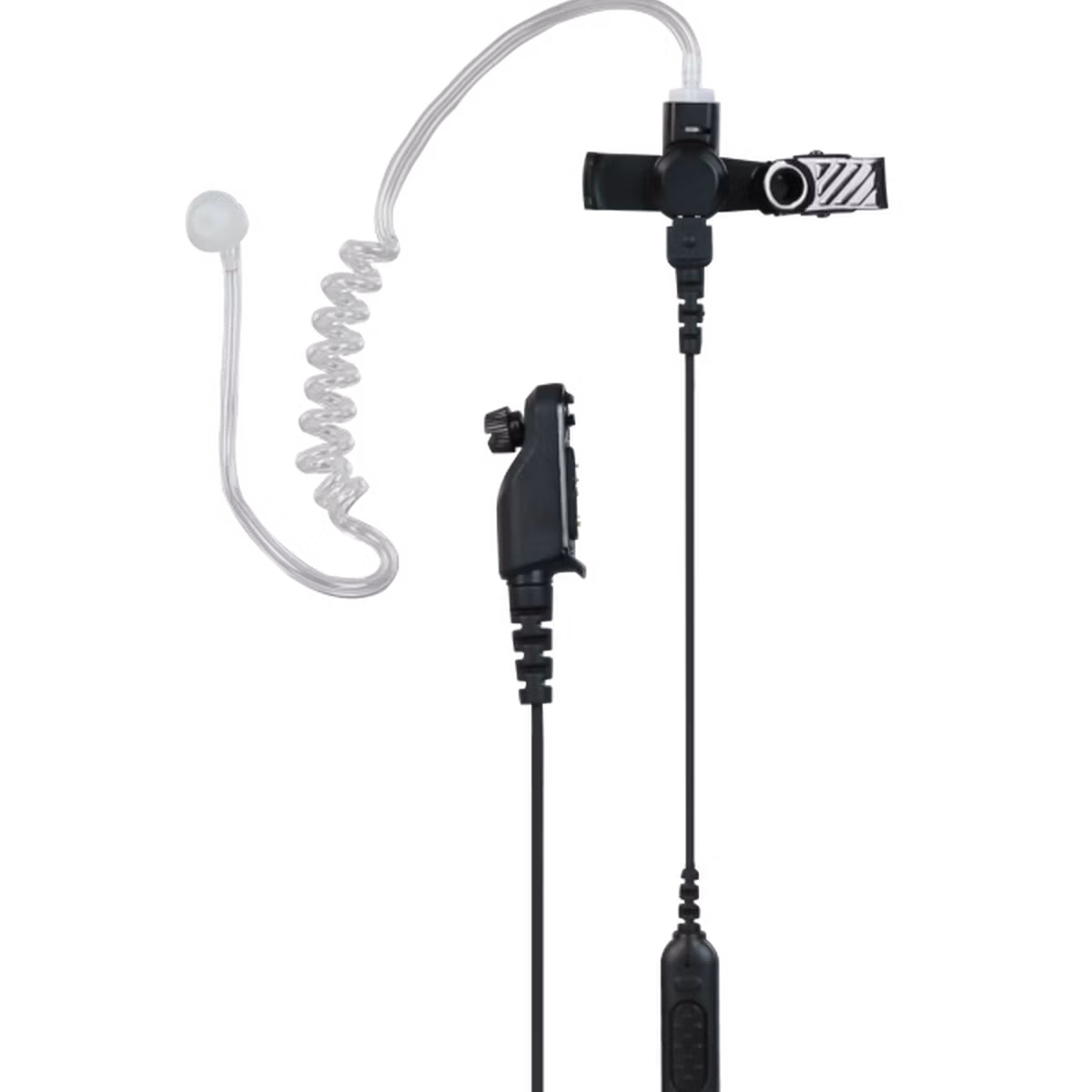 Hytera Earpiece EAN30-P with in-line MIC PTT & Transparent Acoustic Tube BP515 BP565 AP515 AP585