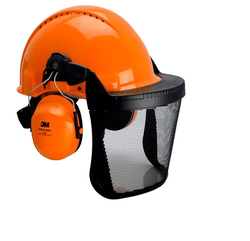 Peltor Hjälmkombination, skog, Orange