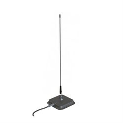 Antennpaket magnetfot 68-88 MHz (komplett) SMA-m/SMA-f/BNC *)
