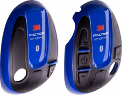 Peltor Kåpskal Blå 1 par inkl clips, Alert XP/Alert XPI