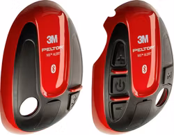 Peltor Kåpskal Röda 1 par inkl clips, Alert XP/Alert XPI