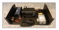 Open rack shelf, 3U, 30cm deep, without the PSU