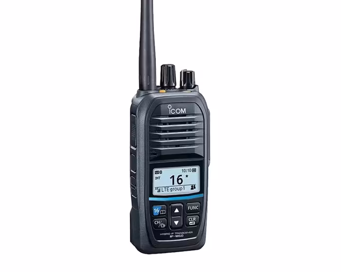 Icom IP-M60 Hybrid Radio, Marin VHF / LTE w/BP-303 + SIM