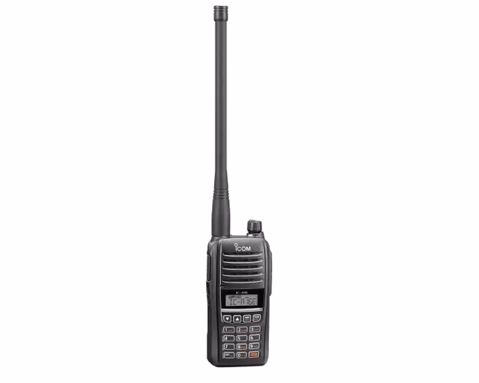 Icom IC-A16E Bärbar Flygradio VHF, 6W, Bluetooth