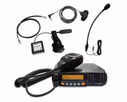 V-com M80 radio + handsfree kit + trådlös PTT