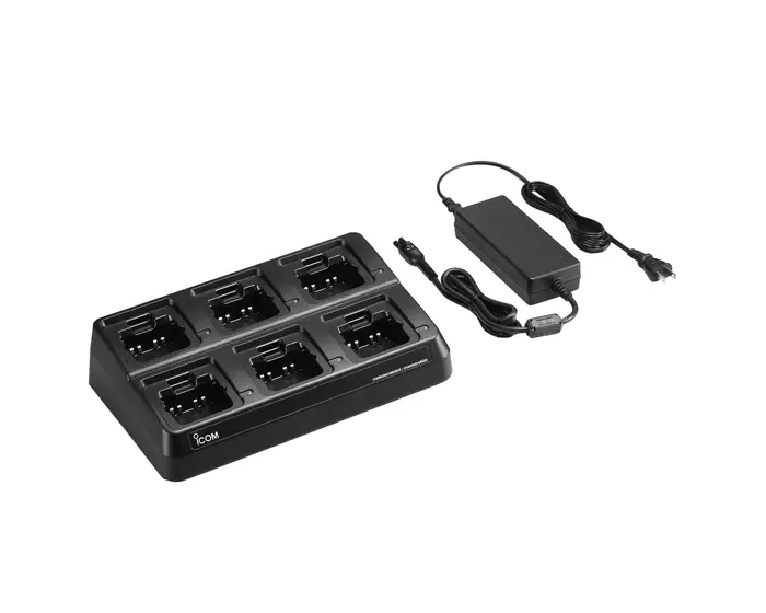 Icom BC-214 6-facksladdare F1000/F2000-serien