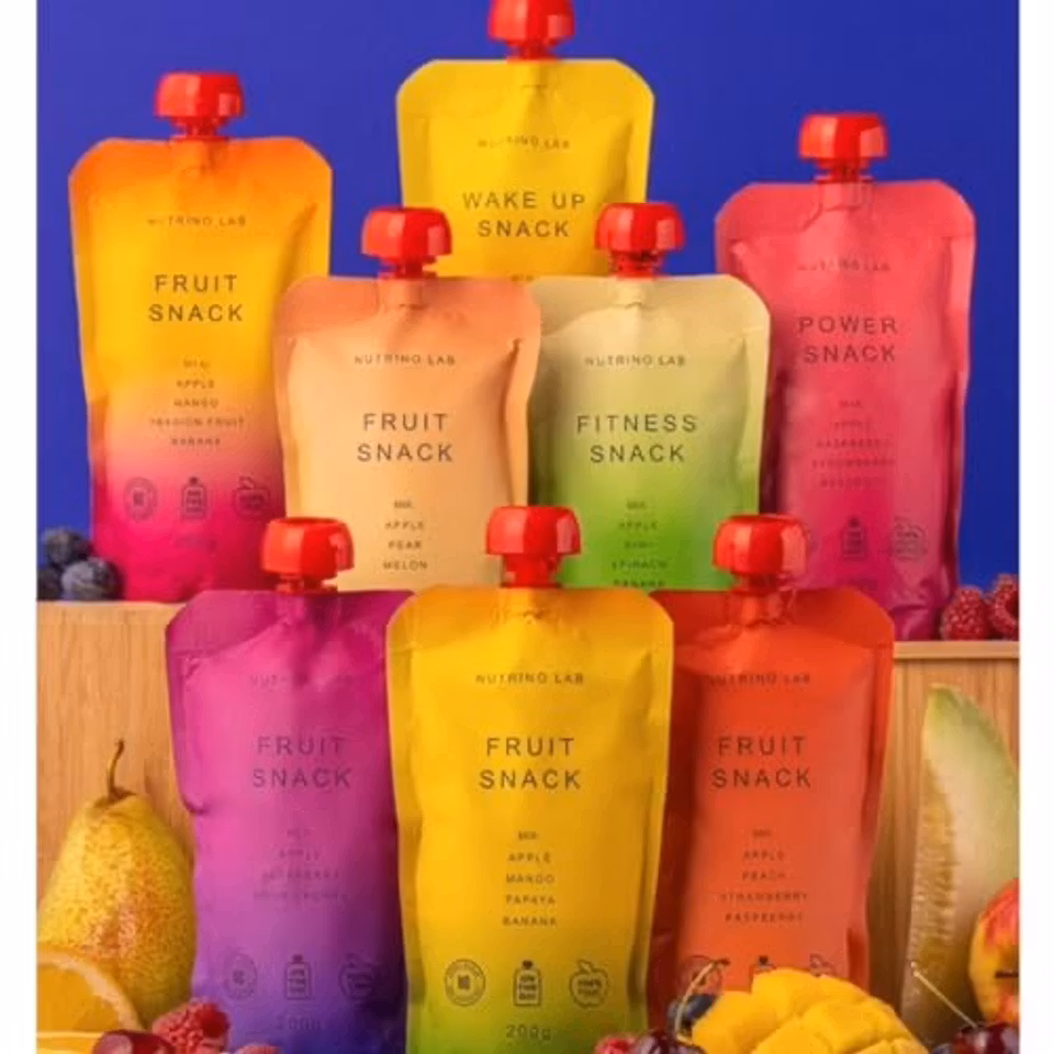 NUTRINOLAB Very Berry Mix – Äpple, Jordgubbar, Hallon, Banan, Havre och Linfrö