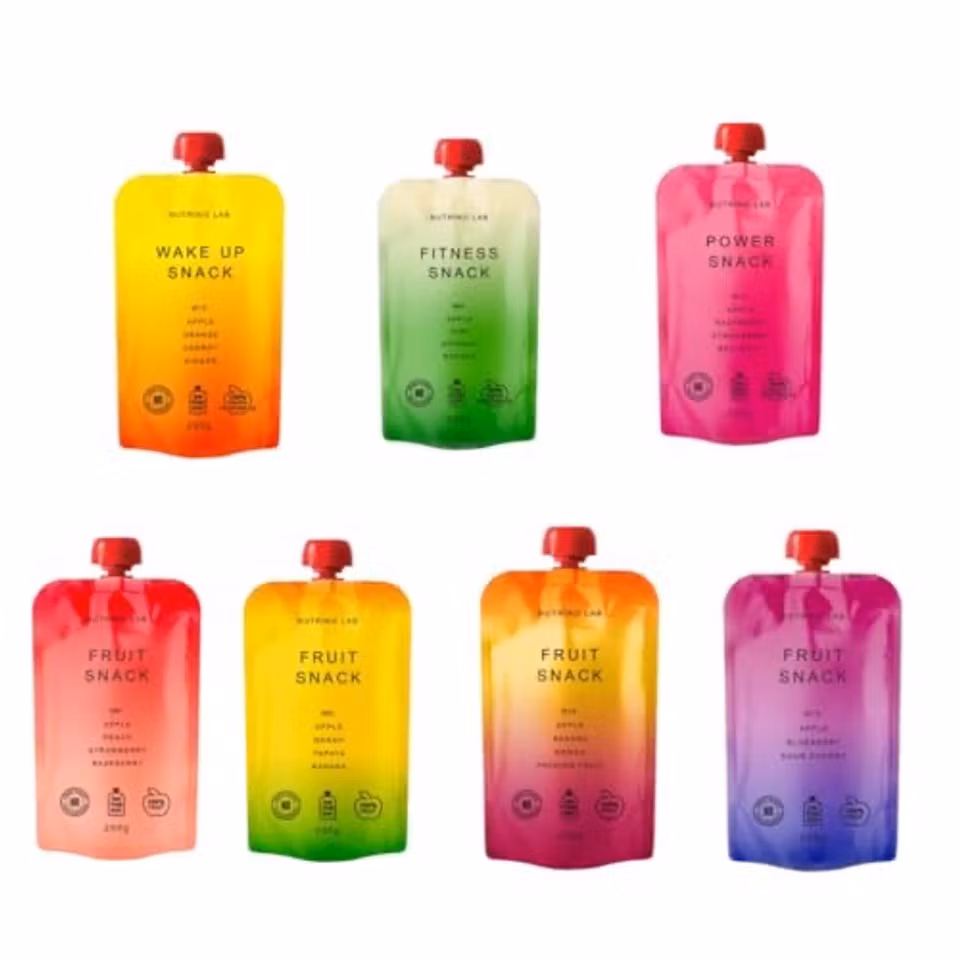 NUTRINOLAB Very Berry Mix – Äpple, Jordgubbar, Hallon, Banan, Havre och Linfrö