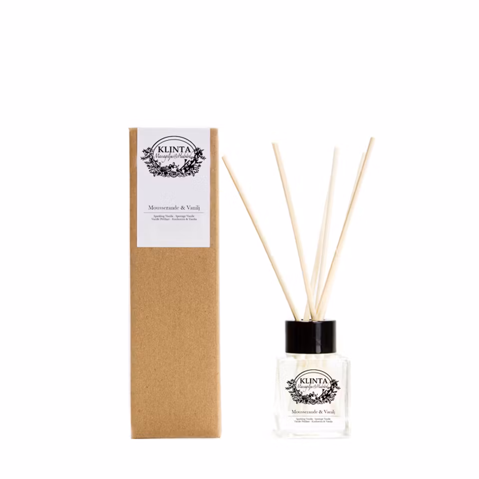 Klinta Doftpinnar - Mousserande & Vanilj 50ml
