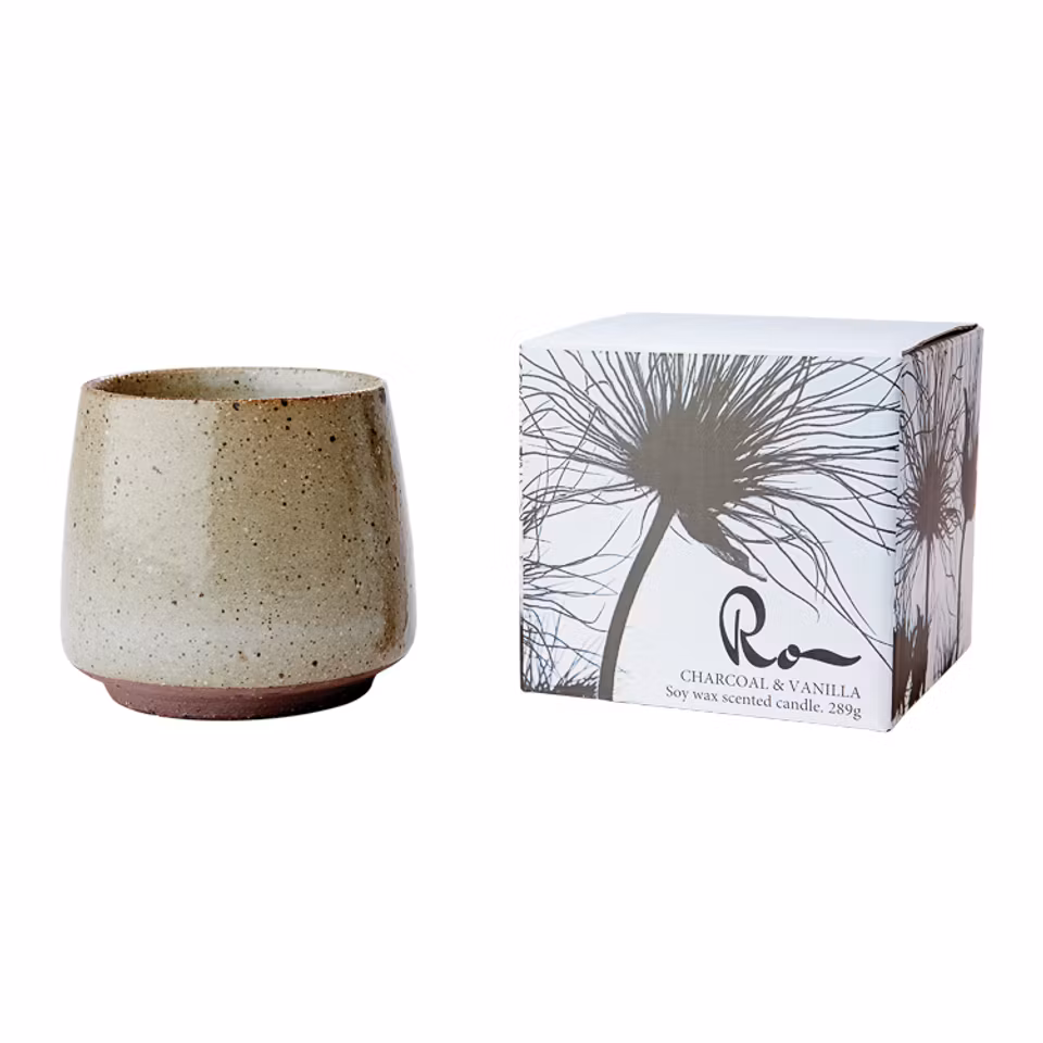 RO Doftljus - Charcoal & Vanilla