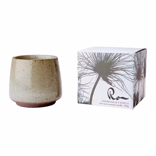 RO Doftljus - Charcoal & Vanilla