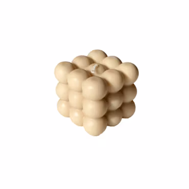 Bubble Candle - Beige