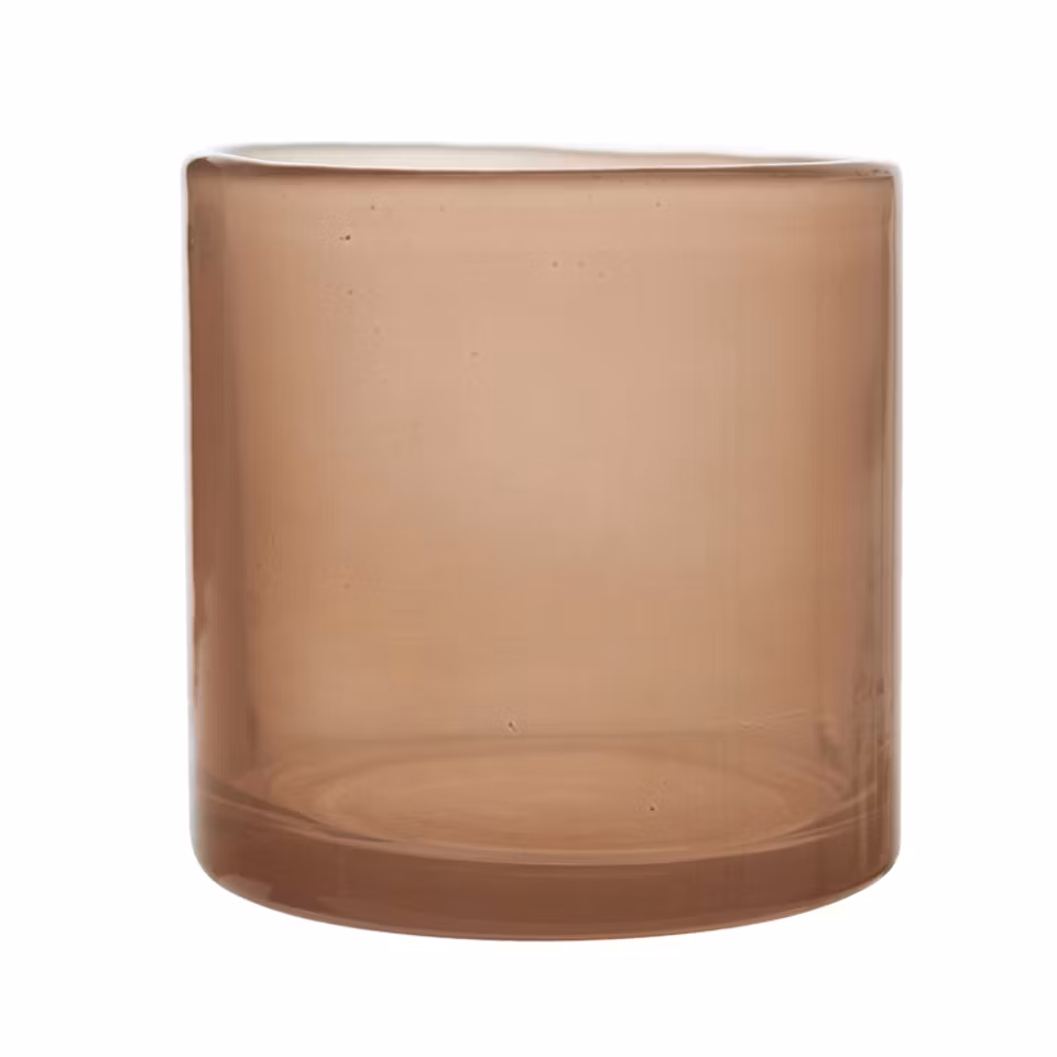 Visby Ljuslykta 8cm - Brun