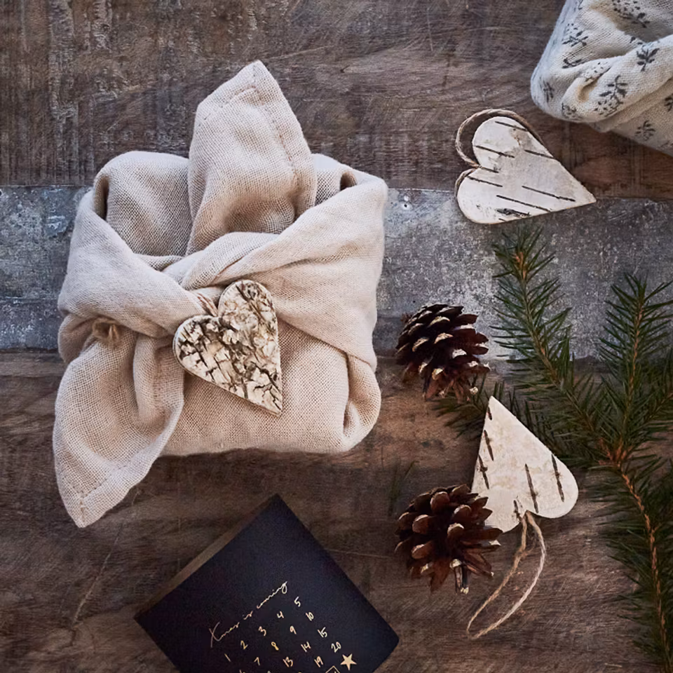 Tygservett Elsa - Beige