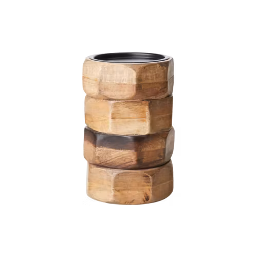 BRONX Ljusstake L, Brun