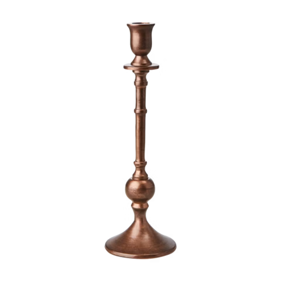 MINSK Ljusstake L, Kopparfärgad