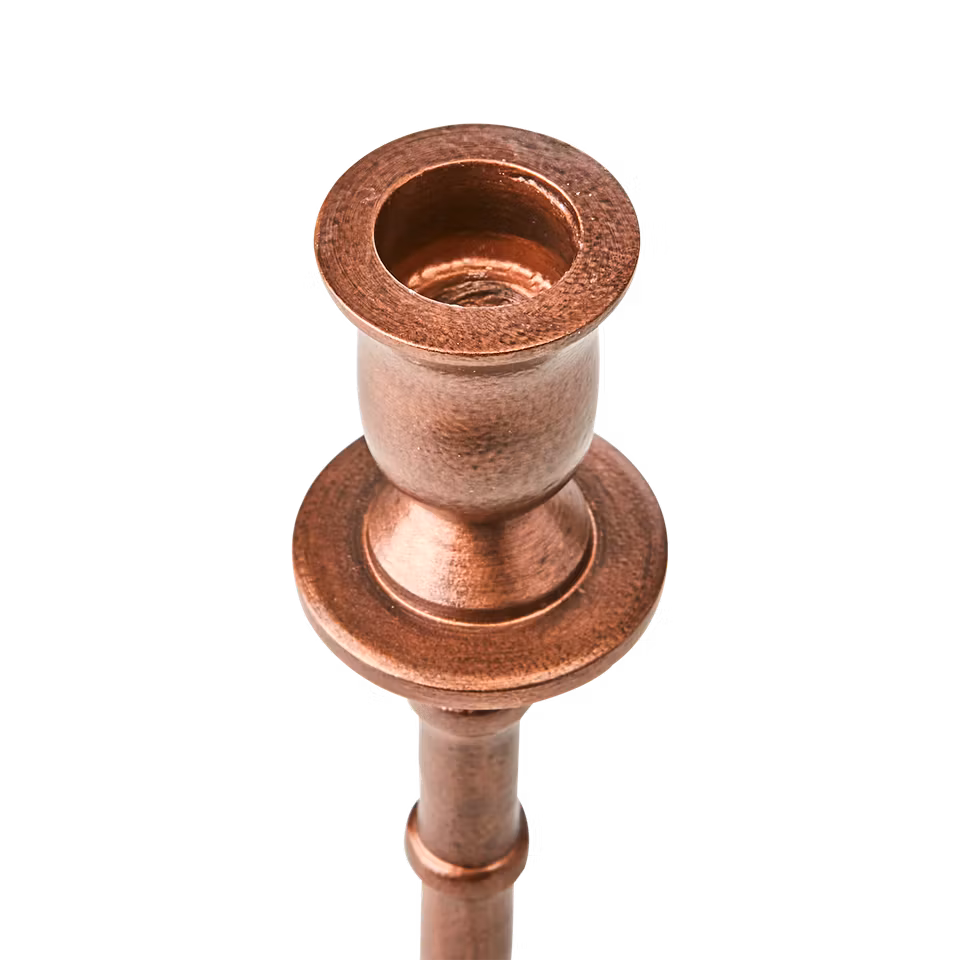 MINSK Ljusstake L, Kopparfärgad