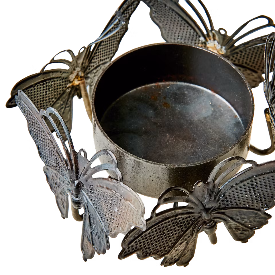 ELLIE Värmeljushållare, Svart