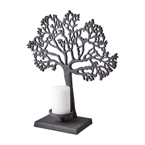 HOPE Ljusstake träd, Svart