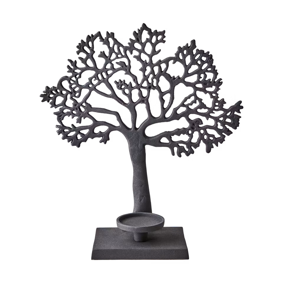 HOPE Ljusstake träd, Svart