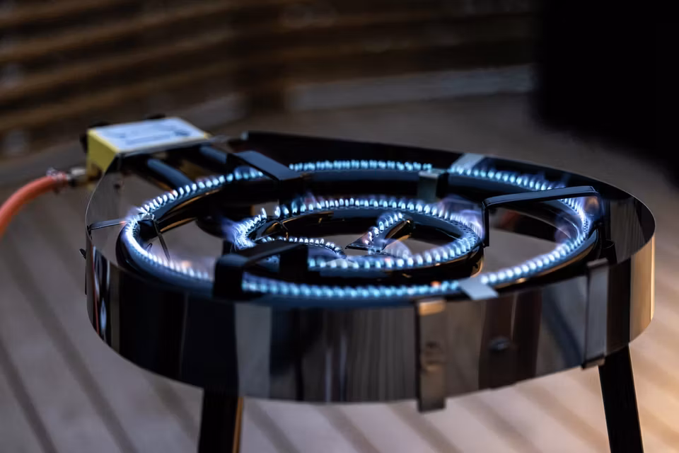 HÄLLMARK GASOLBRÄNNARE 40 CM  EFFEKTIV & KRAFTFULL