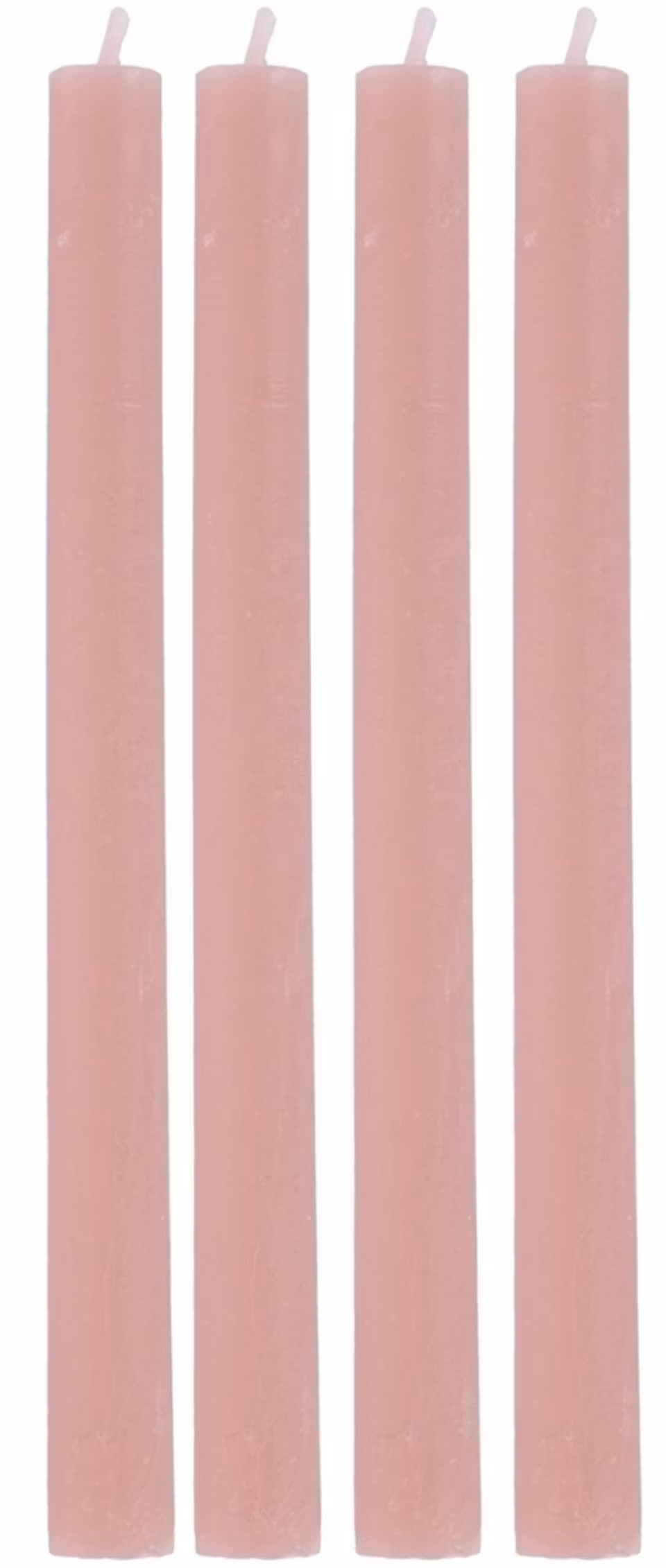 Ljus Rustic Rosa 4-Pack