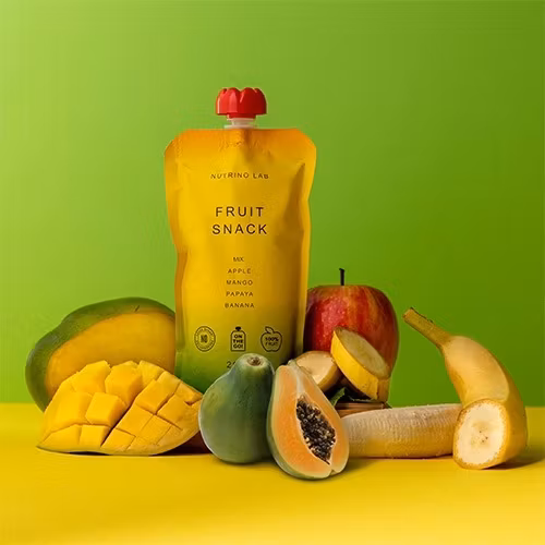 NUTRINOLAB Cloudy Tropical Mix Äpple, Mango, Papaya and Banan 200g