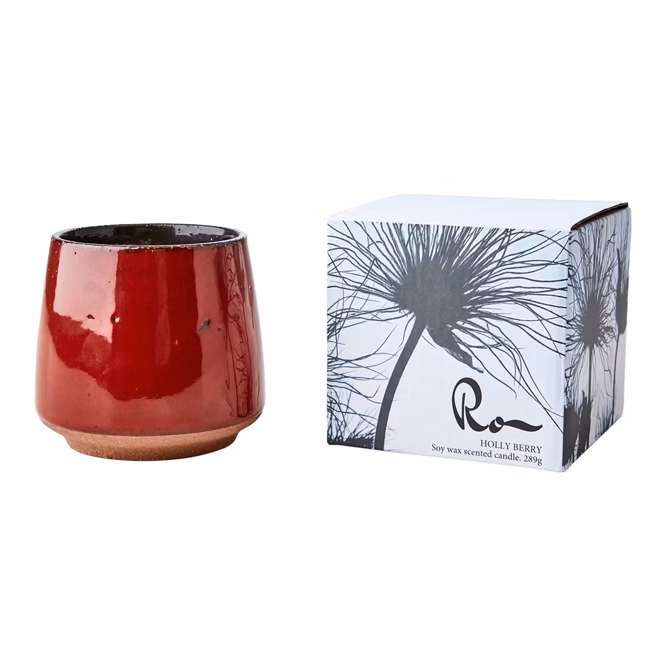 RO Doftljus Holly Berry, Röd
