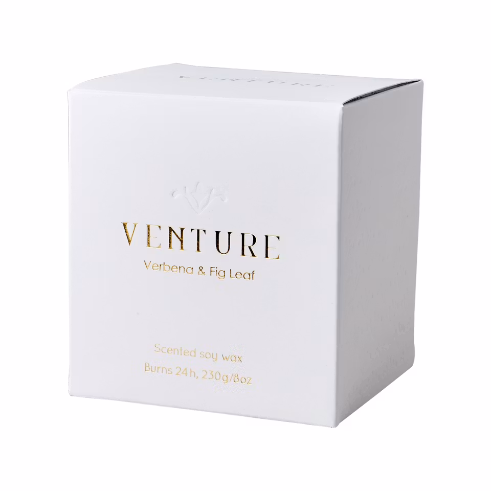 VENTURE Doftljus Verbena & fig leaf, Vit